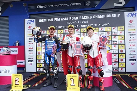 CBR250RR Double Winner, Astra Honda Sapu Bersih 5 Podium di ARRC Buriram