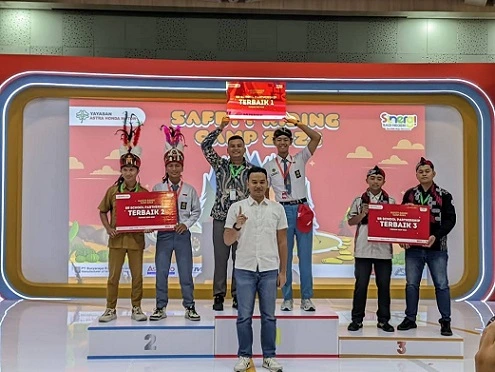 SMKN 6 Samarinda Raih Juara II Nasional di Ajang Safety Riding Camp 2025