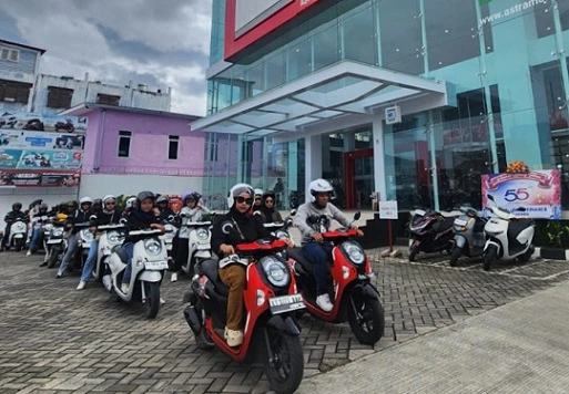 Scoopy Velocreativity, Ajang Kreatif dan Aman Berkendara Bagi Komunitas di Samarinda