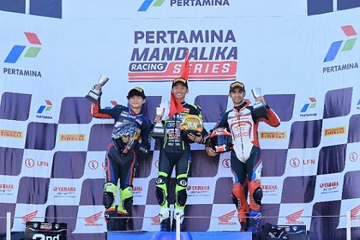 Andi Gilang Antar ART Yogyakarta Sukses Podium di Mandalika Racing Series