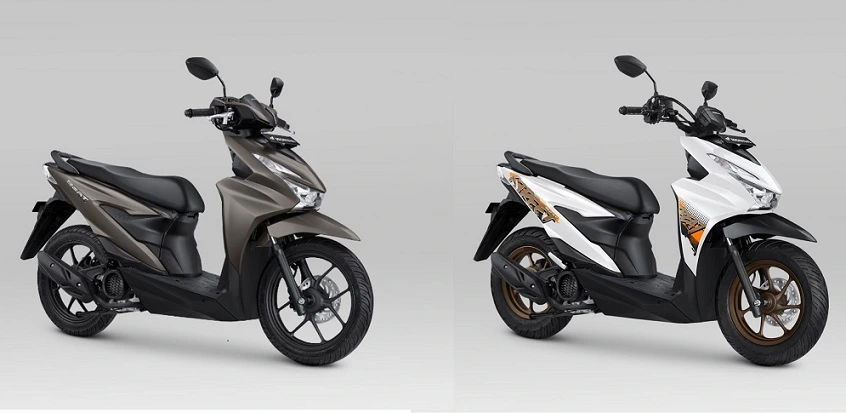 AHM Segarkan New Honda BeAT Series dengan Warna dan Striping Baru