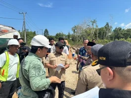 Dugaan Pakai Air Laut, Proyek Jalan Marangkayu–Batas Bontang Disorot DPRD Kaltim