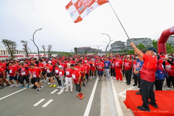 HUT PMI ke-80 Meriah di IKN: Fun Run 5K, Donor Darah, dan Pesan Kepedulian Sosial HUT PMI ke-80 Meriah di IKN: Fun Run 5K, Donor Darah, dan Pesan Kepedulian Sosial