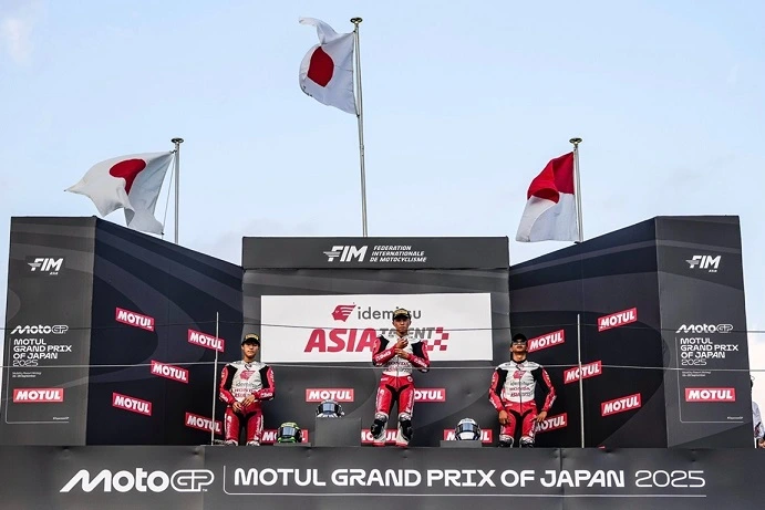 M. Badly Ayatullah Amankan Podium di IATC Motegi, Masuk 3 Besar Klasemen