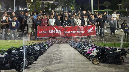 Ratusan Bikers Honda Hadiri Kopdargab PMHS di Stadion Kudungga Ratusan Bikers Honda Hadiri Kopdargab PMHS di Stadion Kudungga