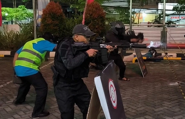 War Game Gel Blaster Samarinda 40 Anak Muda Adu Strategi