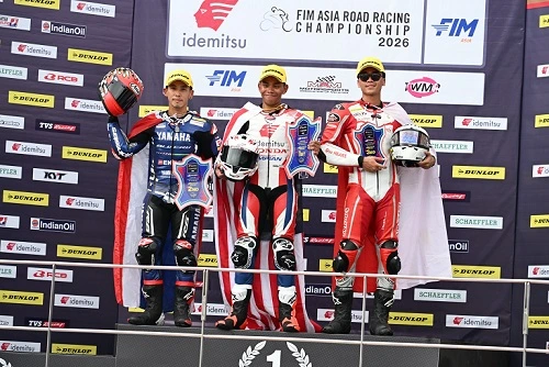 Rheza dan Herjun Bersinar! AHRT Sabet Podium di ARRC 2026