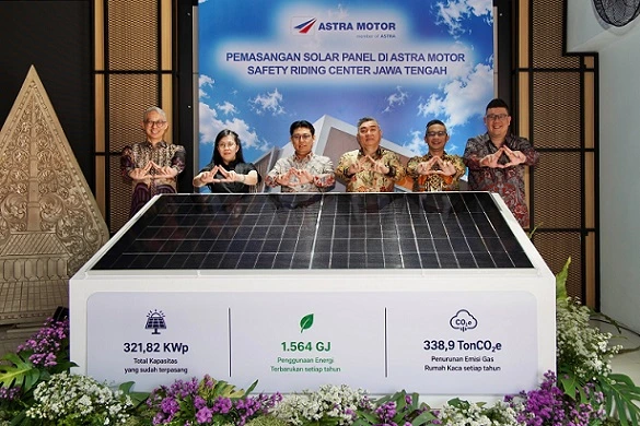 Usia 56 Tahun, Astra Motor Perkuat Komitmen Hijau dengan Solar PV 40 kWp Usia 56 Tahun, Astra Motor Perkuat Komitmen Hijau dengan Solar PV 40 kWp
