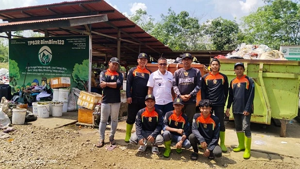 Berawal dari TPS Ditutup, TPS3R BIMBIM 123 Kini Kelola 10 Ton Sampah