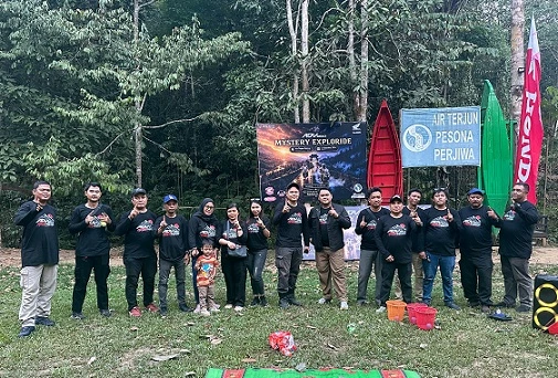 ADV160 Mystery Exploride Satukan 18 Komunitas Honda di Samarinda