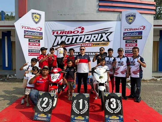 Kejurnas Motoprix Kalimantan, Pebalap Muda Samarinda Sabet Podium