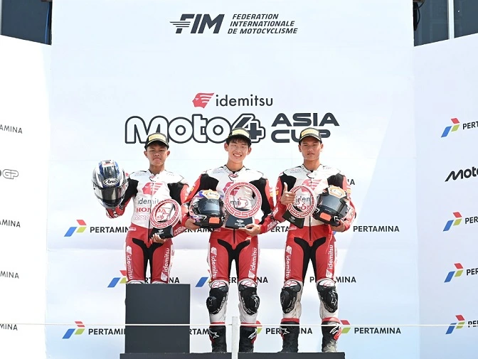 Dua Podium untuk Indonesia! Bintang dan Resky Bersinar di Mandalika